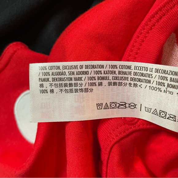 Disney Mickey Mouse Onesie Ears Hat and Mittens Gloves Baby Outfit Costume - Picture 5 of 8